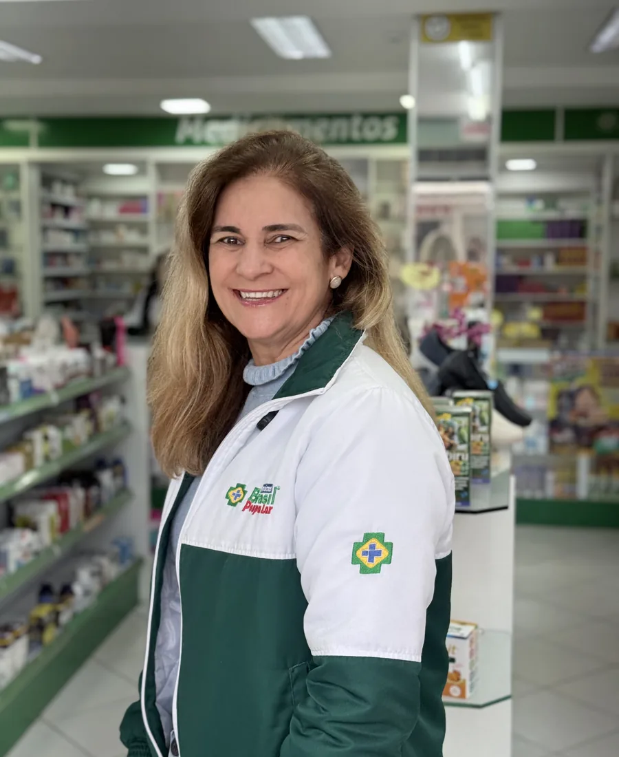 Shirley, fundadora da história da unidade da Barra